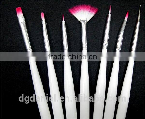 DANIWER red wood kolinsky acylic nail art brush