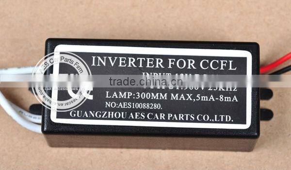 Ccfl angel eyes sigle output and dual output inverters for car headlight ,inverter for ccfl