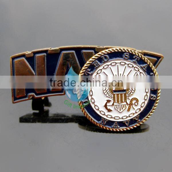 2014 custom desgin metal pretty golf magnetic hat clip