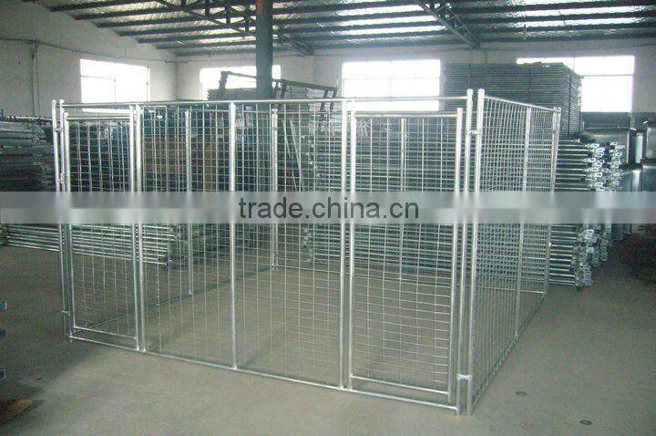 galvanized big outdoor dog cage