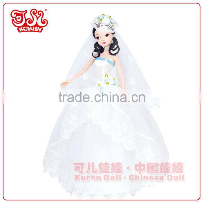 Fashion wedding party gift wedding dress doll