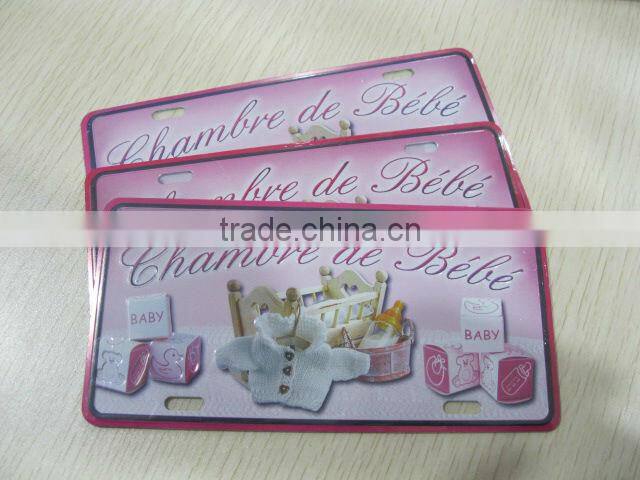 custom shaped postcards tinplate postcard souvenir tin postcard