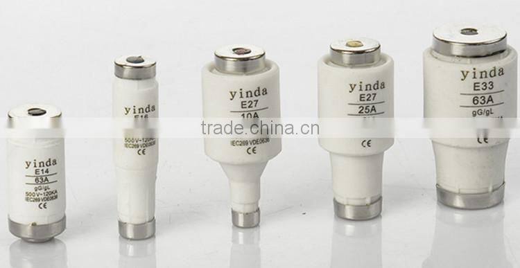 E27 D02 Fuse Link DII DIII Type Screw Fuse