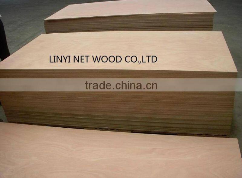 4x8 9mm Indoor Usage Furniture Grade Commercial Okoume Plywood