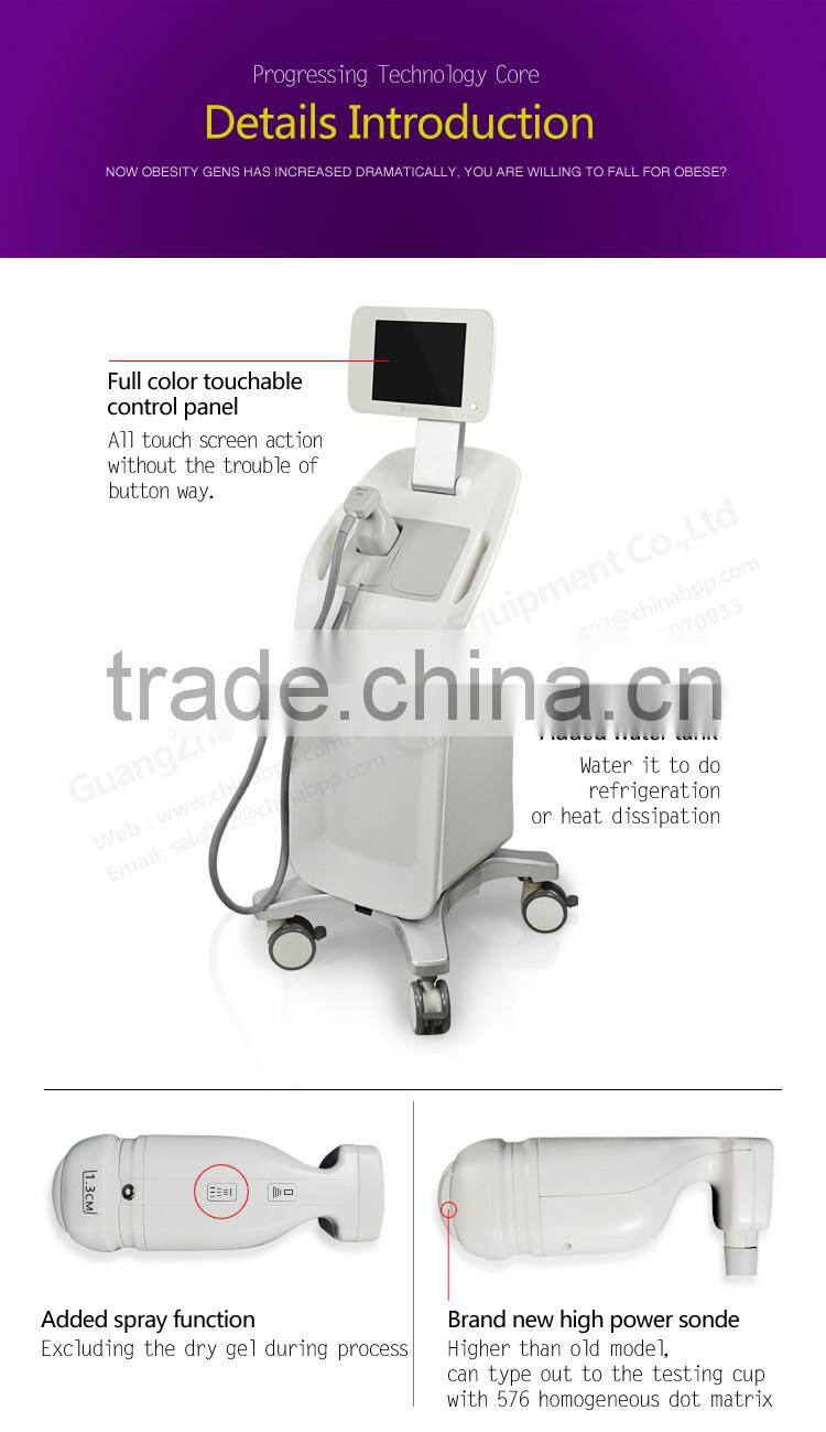 The Hifu High Intensity Focused Ultrasound Machine For Body Slimming