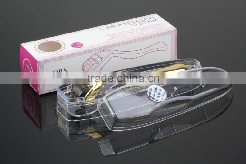 2016 high quality micro ZGTS derma skin roller 192 needls ZGTS derma roller for beauty use