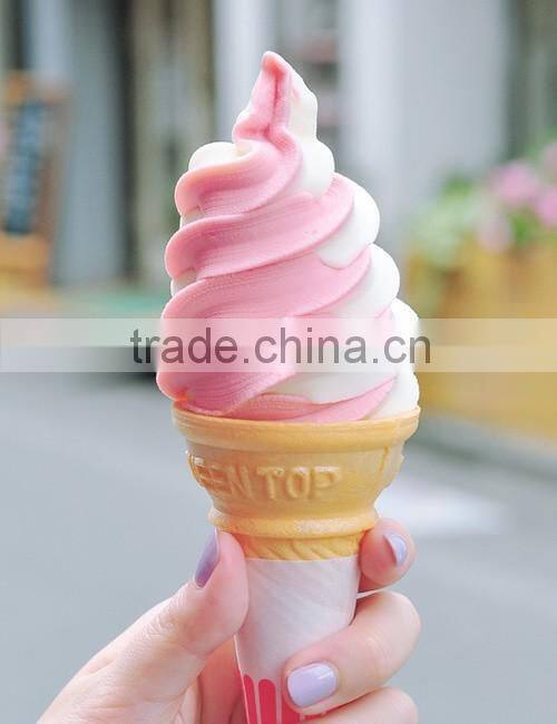 Factory supply three dead stinless steel soft ice cream machine price