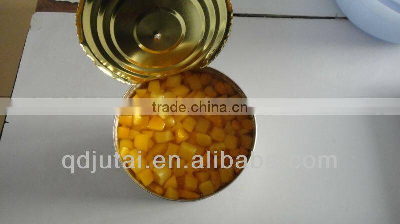 Canned Peach Dices in LS (15mm*15mm)