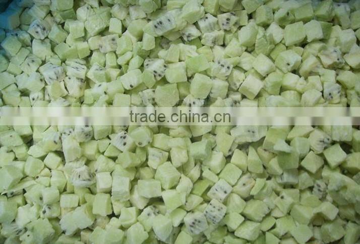 individual quick frozen kiwi dices