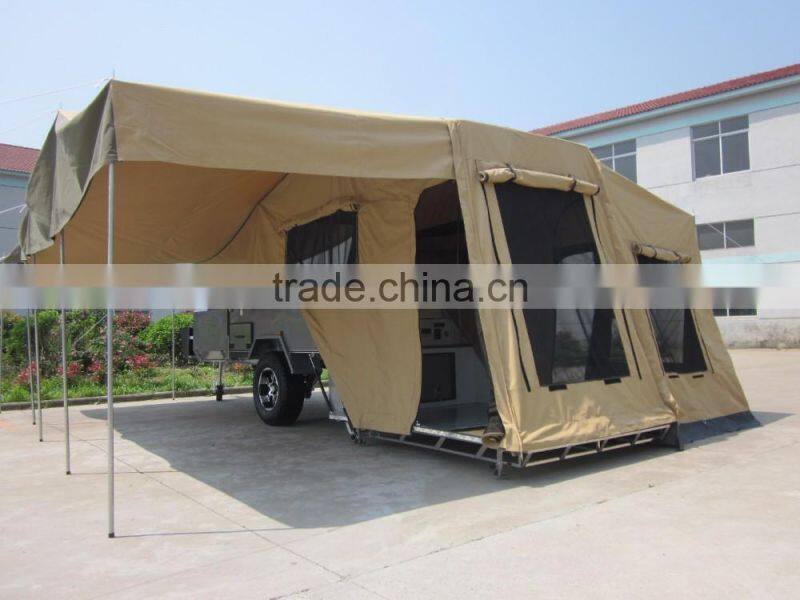 2017 hot sale off road travel trailer tent trailer camper trailer