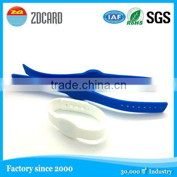 plastic nylon well design rfid wristband