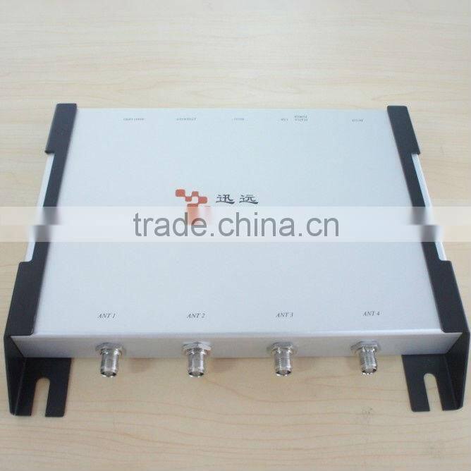 Free SDK software long reading distance 4 ports uhf reader low cost rfid