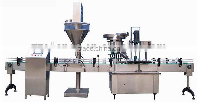 Linear automatic dried milk filling machine