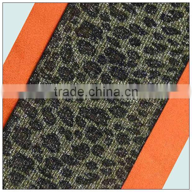 Twill elastic crepe bandage with blue lines for underwear