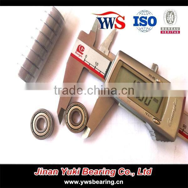 High limiting speed chorme steel or stainless steel 607 bearing 607zz Deep groove ball bearings