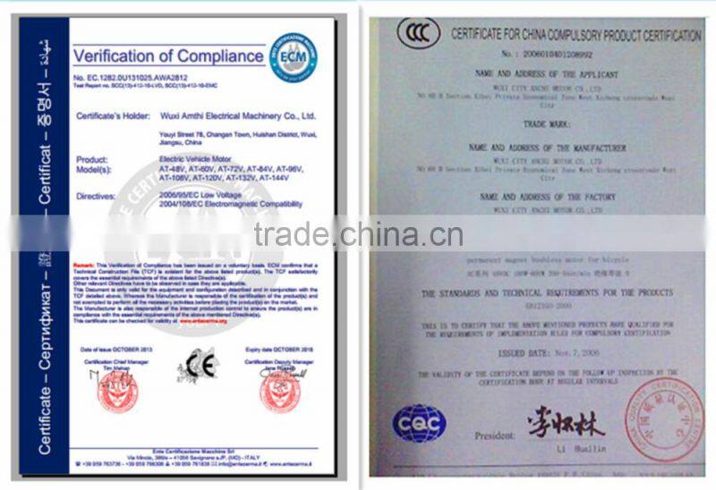 14'' 48V/ 60V 1500W E-bike Rear brushless hub DC motor, 800w brushless dc bicycle motor, electric bicycle brushless dc motor