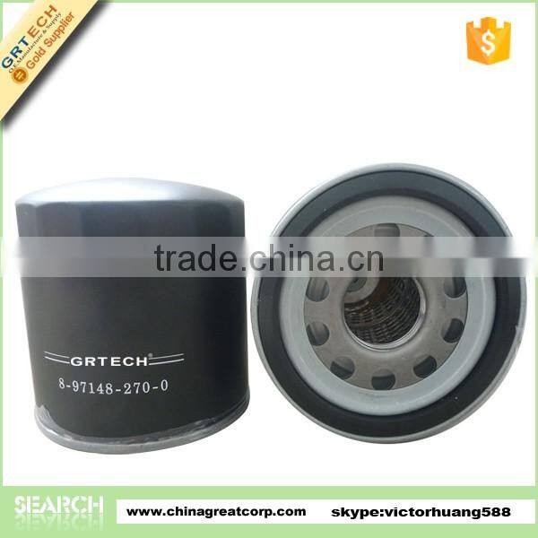 8-97148270-0 high quality car oil filter in china