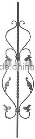 iron balusters on stairs
