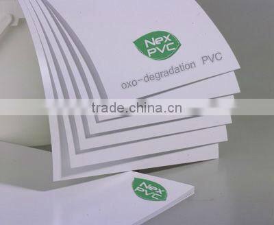 Material pvc id cards pvc plastic sheet