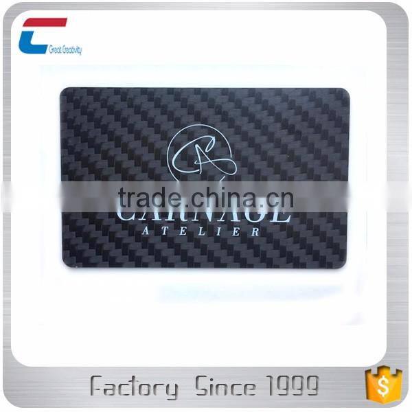 Customized Matte Black Laser Stainless Steel Metal Card