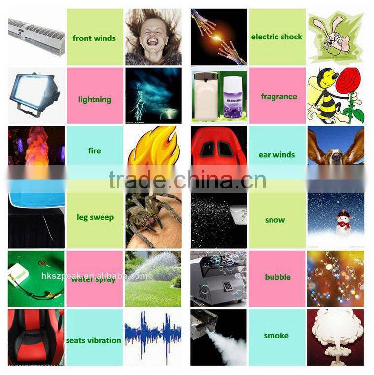 6DOF Electric platform 5D movie theatre carpe