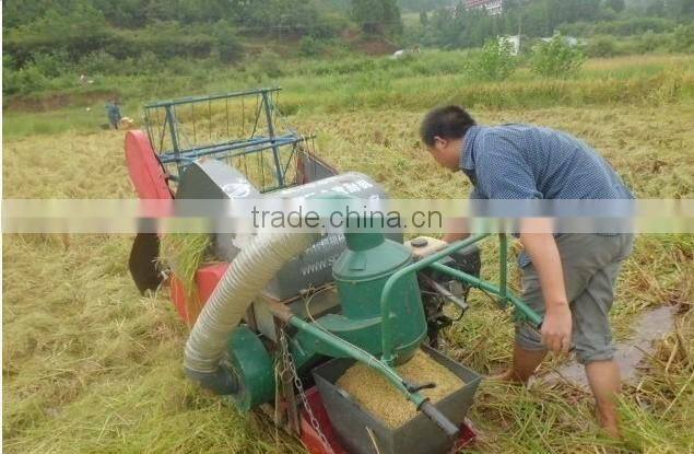 Paddy mini combine harvester