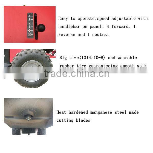 Gasoline high grass cutter brush cutter