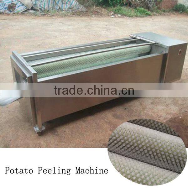 low price industrial cassava cleaning peeling machine
