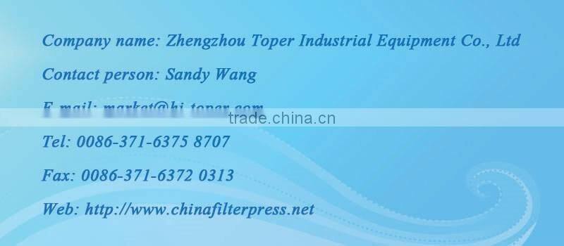 High Quality filter press hydraulic manufacturers and suppier which is 2017 new type.