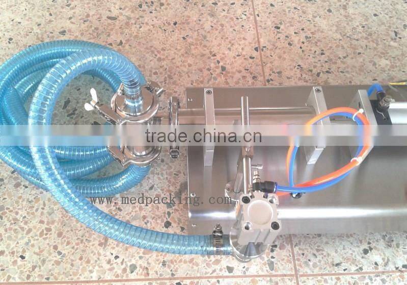 10-300ml Single Head Liquid Softdrink Pneumatic Filling Machine
