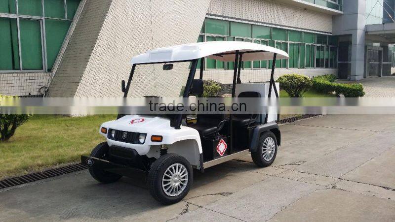 Guangzhou unique latest ambulance golf car battery operated utility vehicle