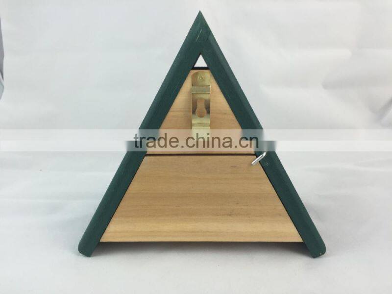 Traditional Wooden Nesting Box Small Wild Animal Bird Nest Cage For Wholesale