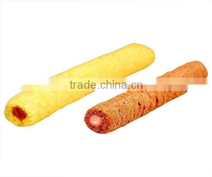 Jinan Inflated corn snack food machine/production line +86-15550025206