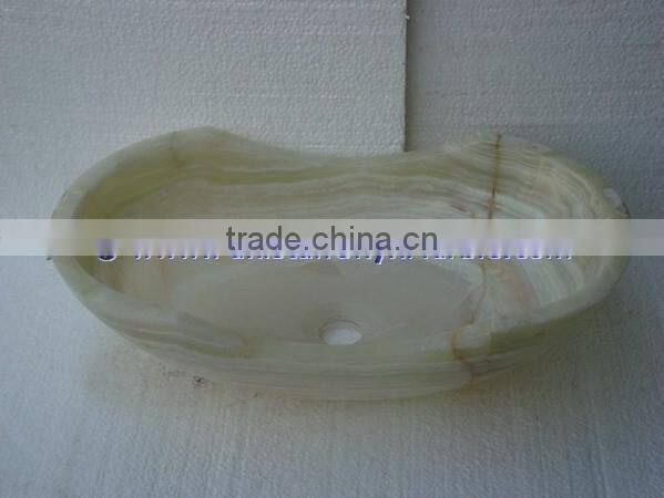 Modern Design LIGHT GREEN ONYX SINKS BASINS COLLECTION