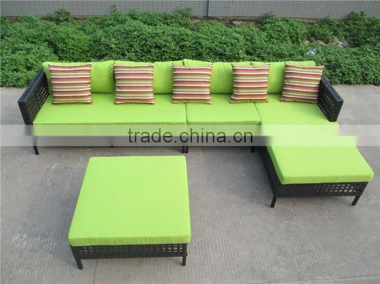 New Style Handwoven Rattan Sofa Mainstay Patio Furniture