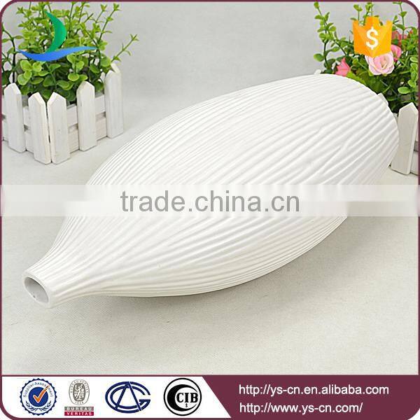 YSv0149-01 White Color Home Decorational Flower Vase