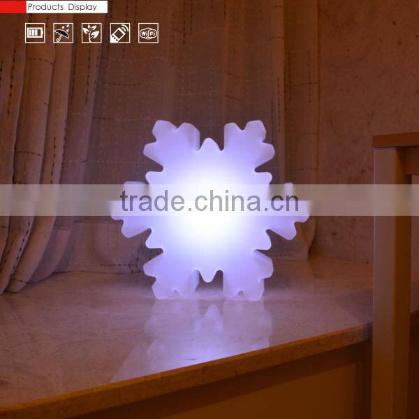 Outdoor use RGB LED snowflake for Christmas decor