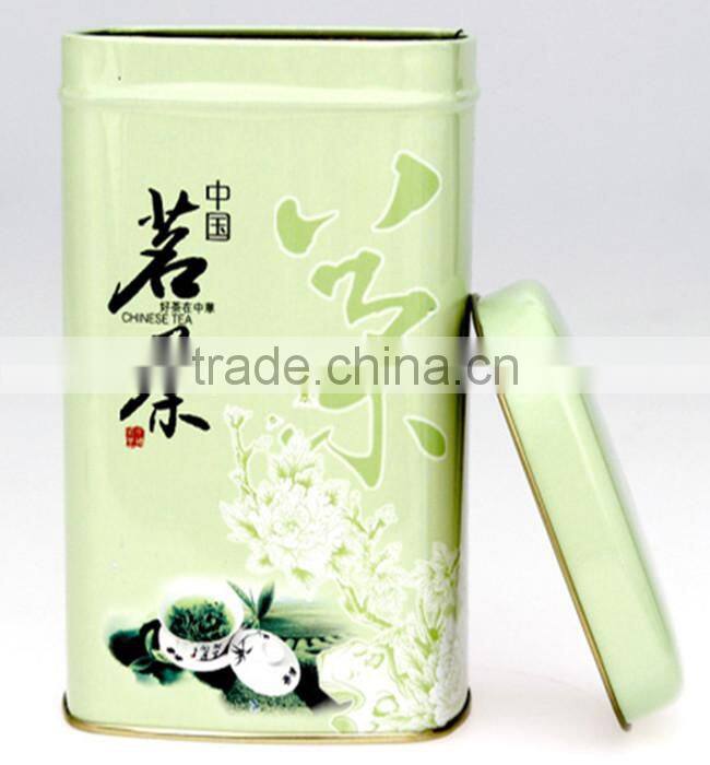 flower tin can tea from Fujian province