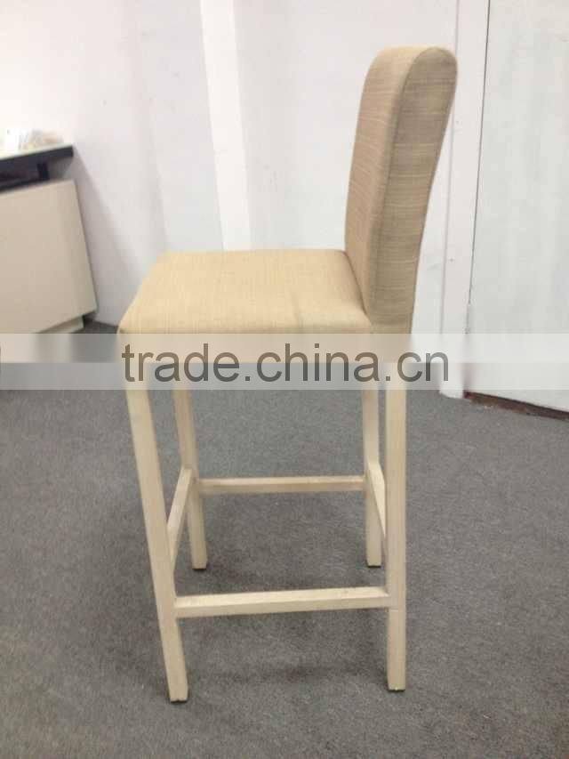 cheap price High legs bar imitation wooden chair