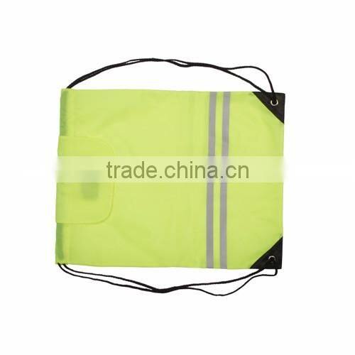 Reflective Drawstring Bag ,bag for night work