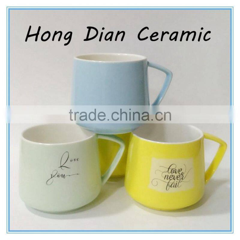 chaozhou ceramic mug funny shaped ceramic coffee mug,New promotional shaped milk mug , facial expression mug