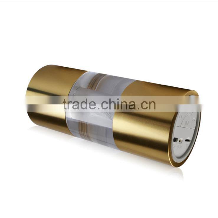 New Arrival Creative Bluetooth Loudspeaker box with Led Light, Crystal Columniform Plug In-card Voice Box