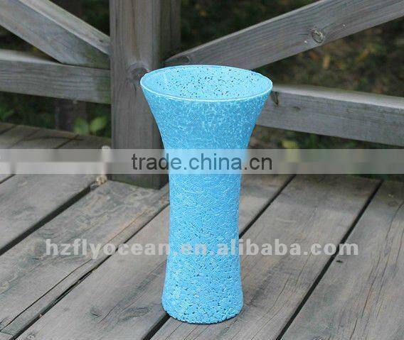 cheap Blue Mosaic glass Vase
