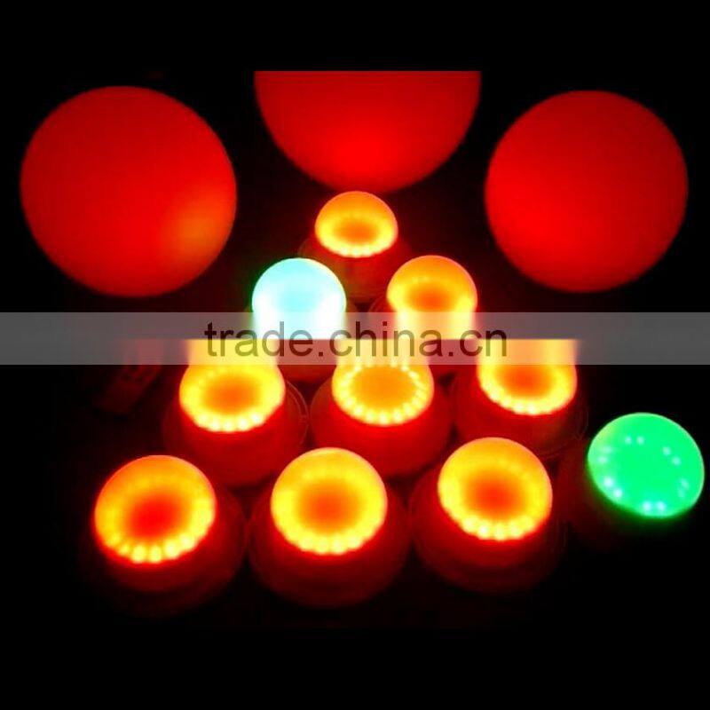 24RGB+8W wedding funiture decoration battery 6.4W LED Bulb Light