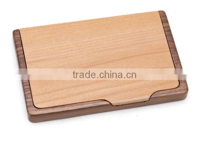 New design elegant wooden name card hlder business card holder