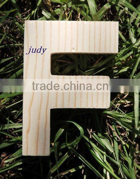 Decorative small wooden craft alphabet letters Wholesale