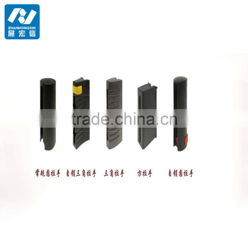 Retractable Belt Cassette on Crowd Control Barrier