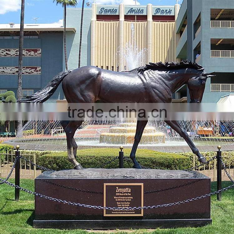 large outdoor copper sculptures custom made horse statue