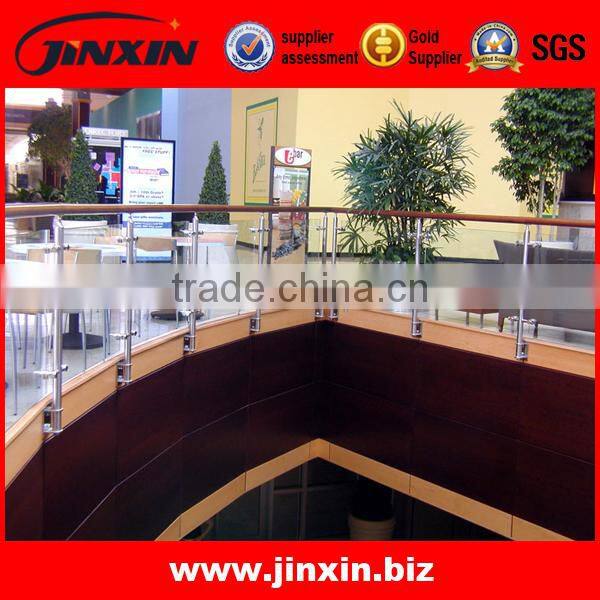 Jinxin Hardware- Stainless Steel Square Glass Staircase Railing(YK-9220)