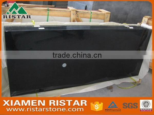 Top quality Shanxi black absolute black granite counter top and vanity top